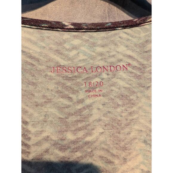 Jessica London loose fit stretchy blouse 18/20 - Picture 4 of 4